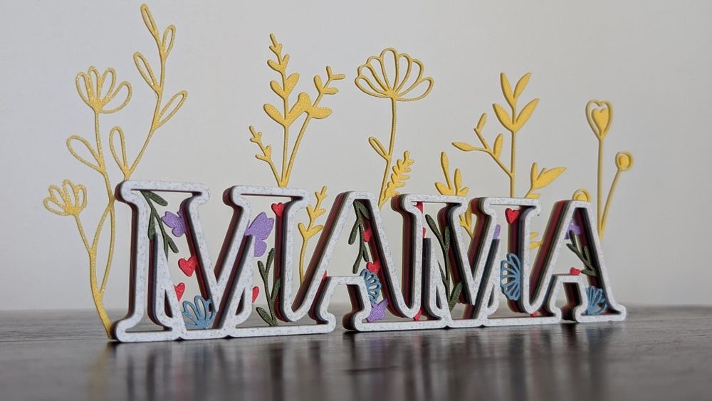 Уникален Подарък за  8-ми Март – Ръчно Изработени 3D Р