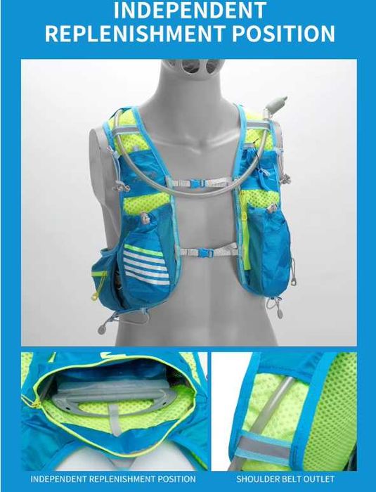 -50% INOXTO Ултра лека раница 8 литра | Бягане, колоездене, туризъм