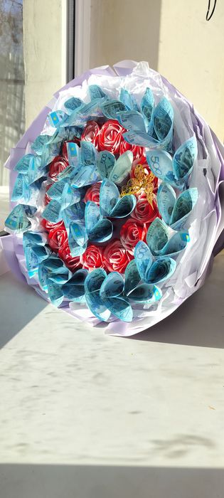 Денежный букет Алматы