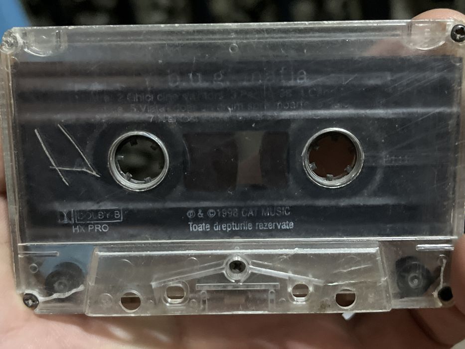 BUG MAFIA - De cartier (1998) / Il-Egal - Timpul se scurge (1998) - Casete audio originale