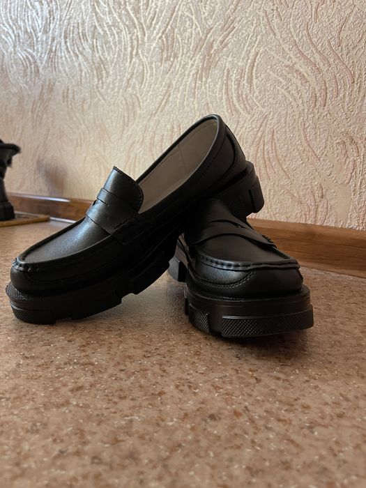 Лоферы натуральная кожа