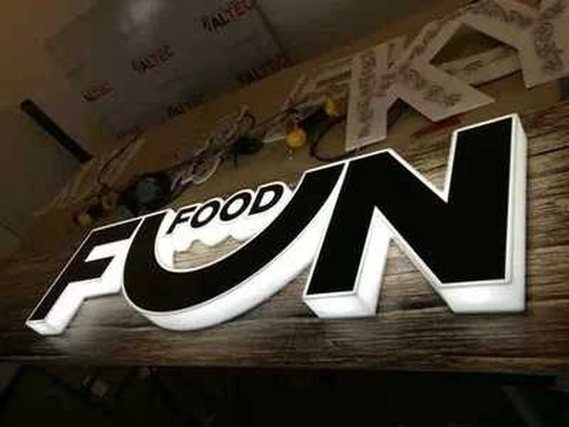 Объемные буквы,вывески,таблички,наружная реклама