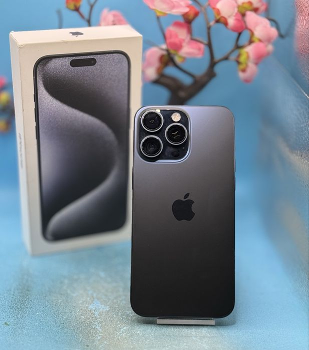 Apple iPhone 15 Pro Max, 1TB, 5G, Blue Titanium