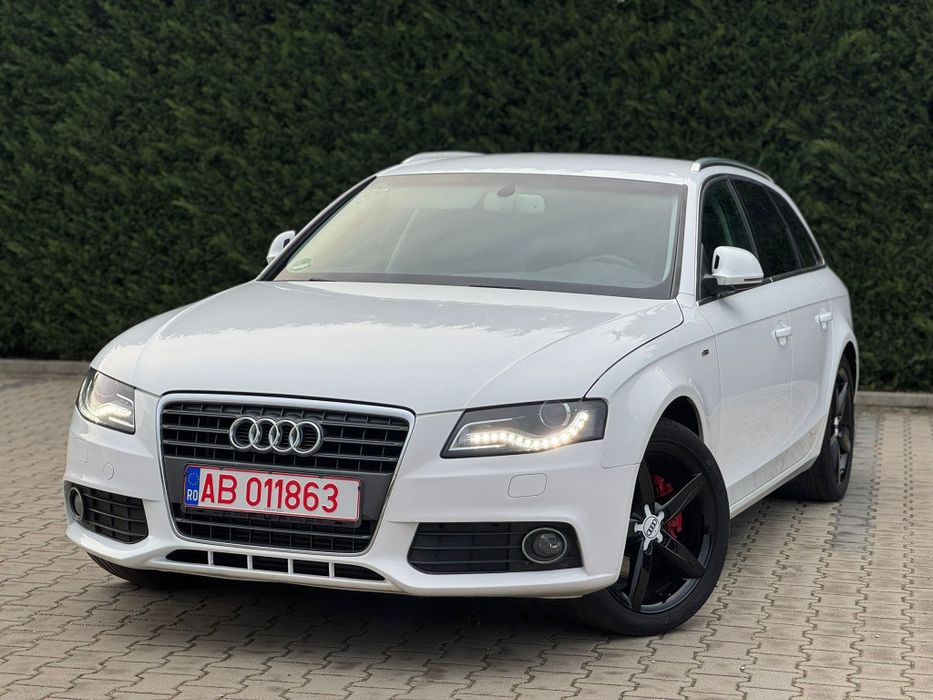 Fabelhafte Audi A4 B8 S Line Bild