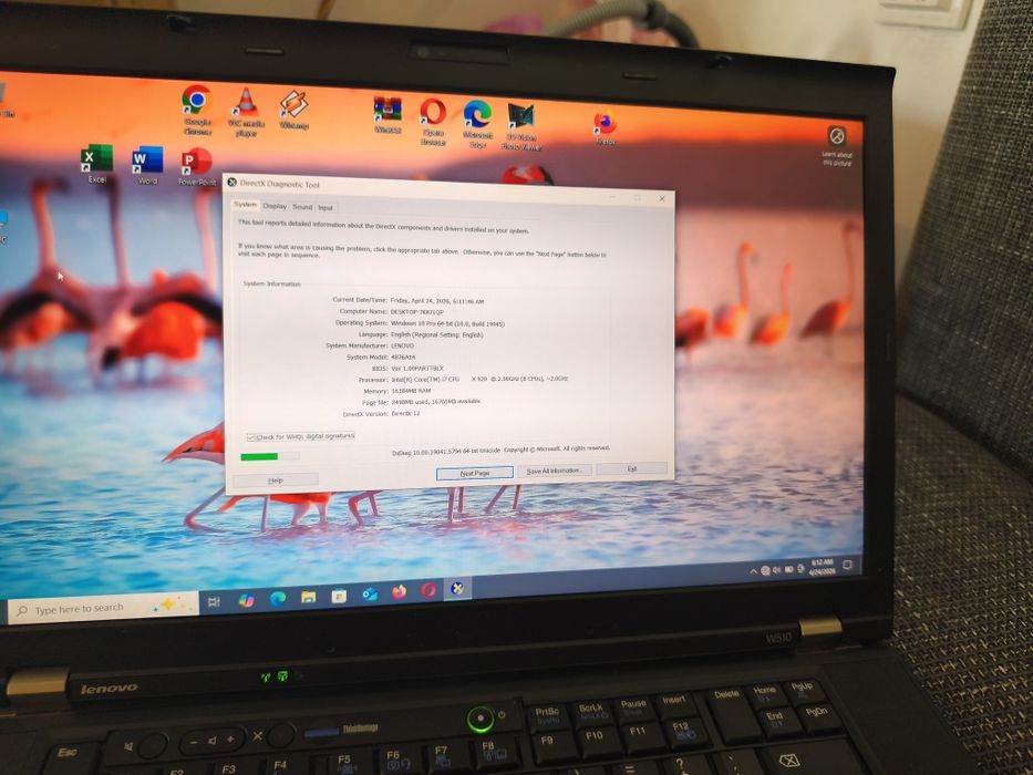 Laptop gaming școală Lenovo i7 Ram 16Gb video 4Gb ssd Win 10 ROBLOX GTA CSGO OFFICE