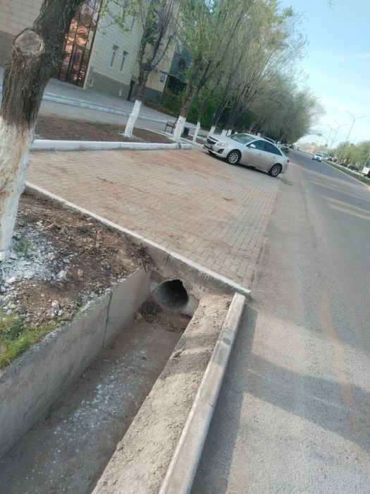 Укладка брусчатки