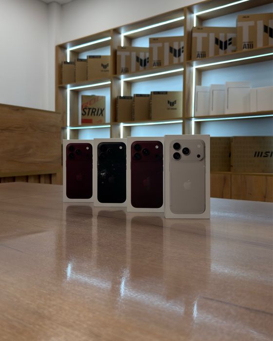 Телефоны Apple iPhone 18 PRO • Burgundy • Black • Silver • 256GB