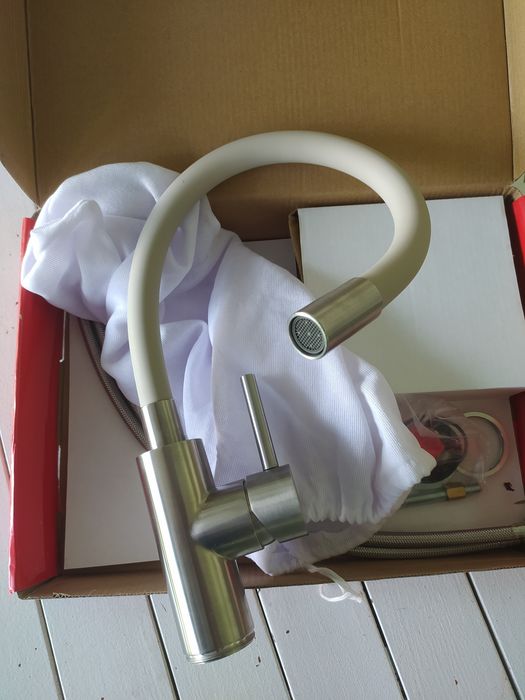 Robinet (Baterie)  pentru chiuveta bucătărie bej - Zumba Ferro