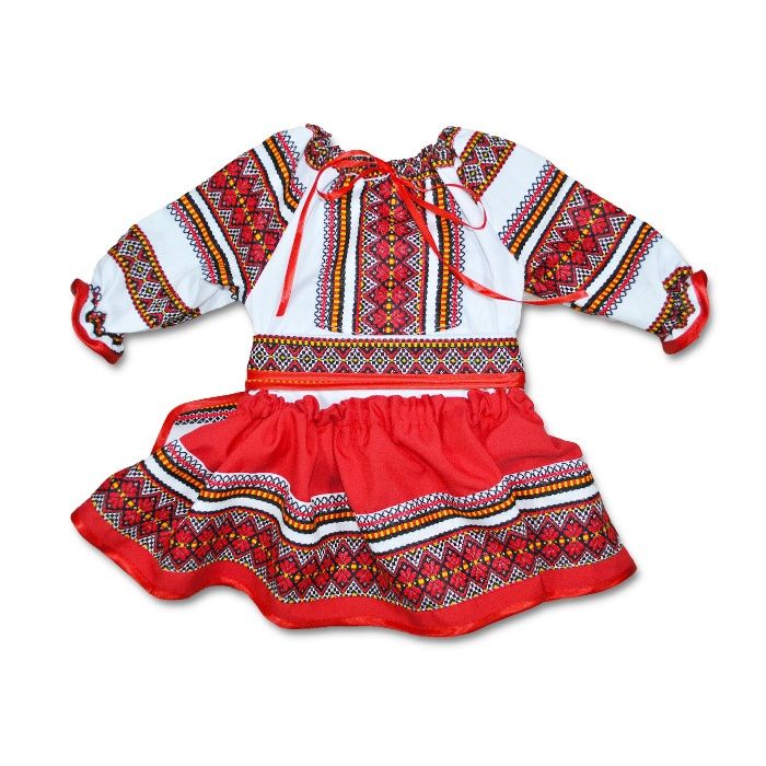 Costum national fete | Costum popular bebe | Costum traditional botez