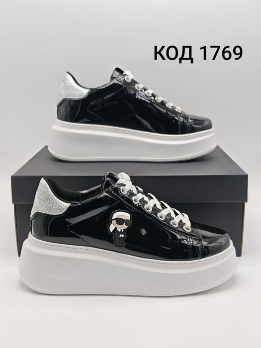 KARL LAGERFELD Megakapri Ikon LO Lace Оригинални Сникърси