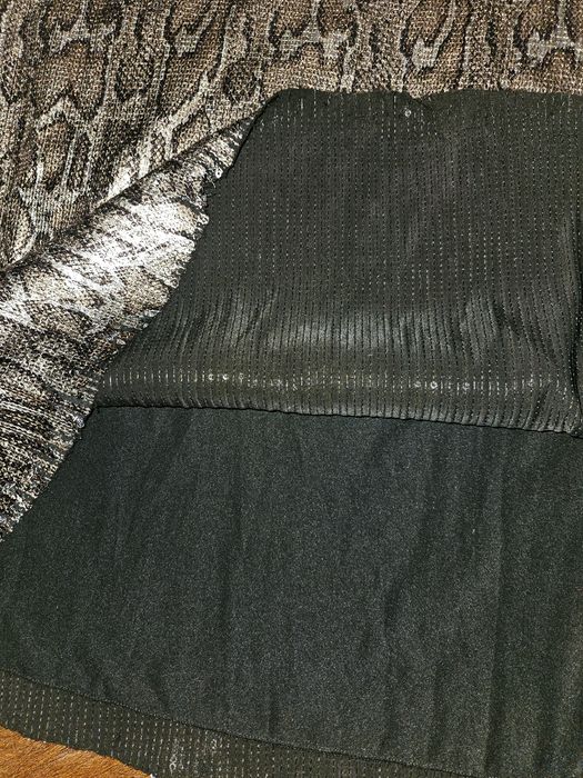 Vand fusta midi Zara cu paiete animal print leopard S