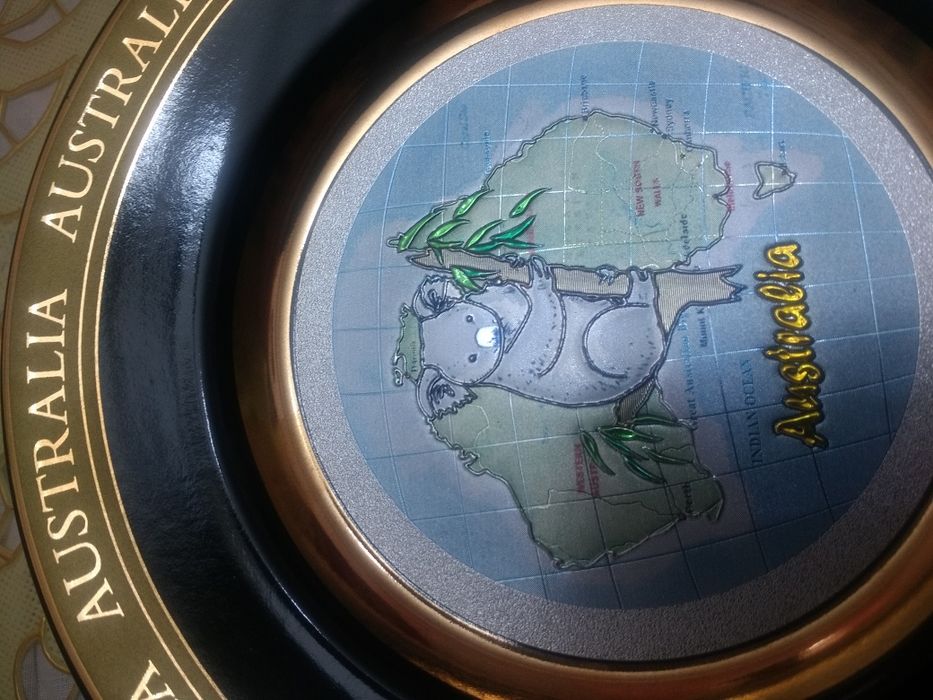 Сувенирная тарелка  Австралии