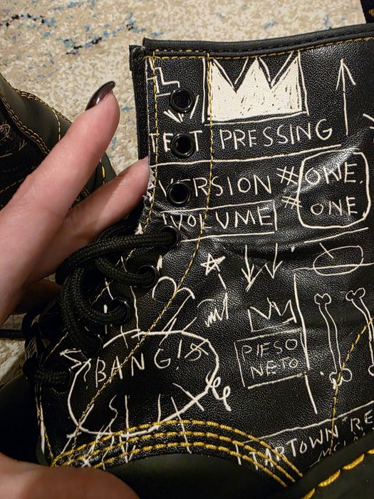 Дамски боти dr. Martens & Jean Michel Basquiat