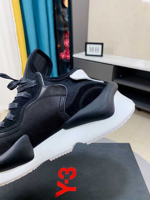 Adidasi Y-3, Kaiwa - White Premium din Piele NOI Yohji Yamamoto Y3