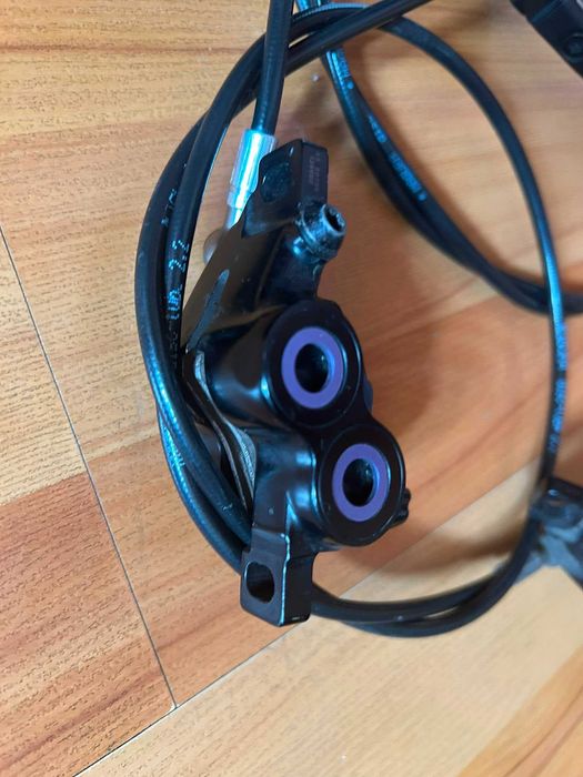 Set complet frane Magura MT5, 4 pistoane