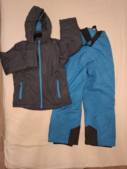Costum schi impermeabil 134-140 cm, unisex+CADOU hanorac fleece-UTILIZ