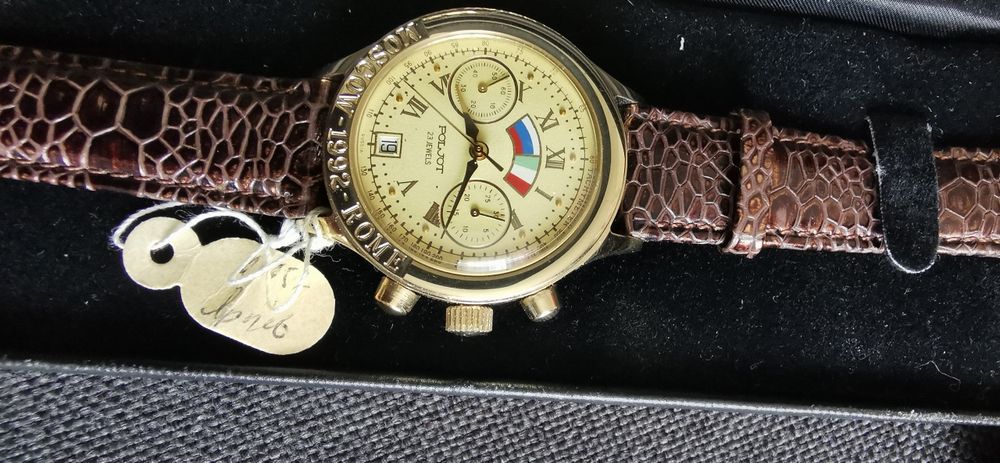 Poljot Chronograph 3133 editie limitata Tokyo Rome