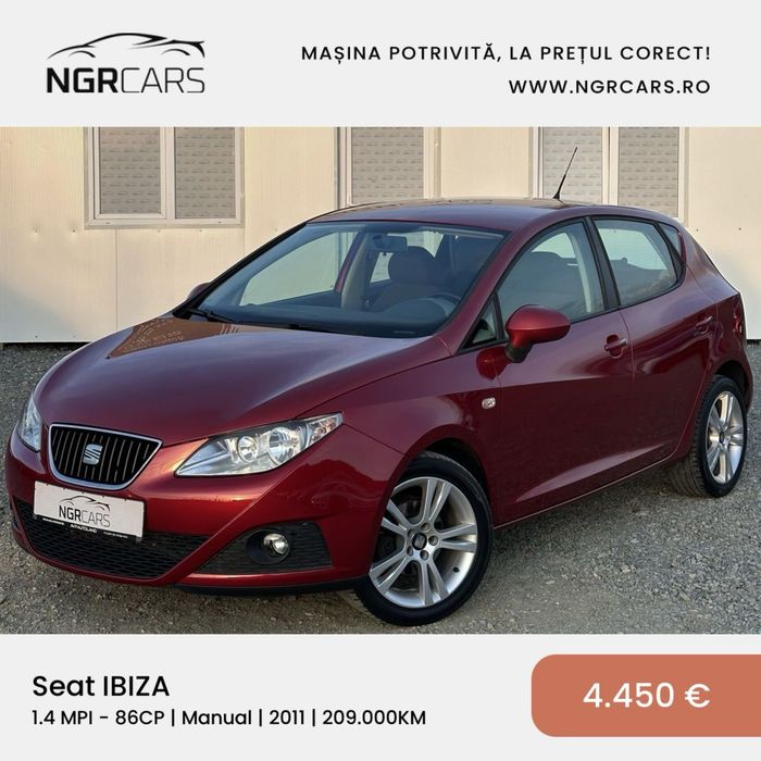 Seat Ibiza 1.4 MPI 2011 Manual  | RATE / TRANSPORT / NUMERE