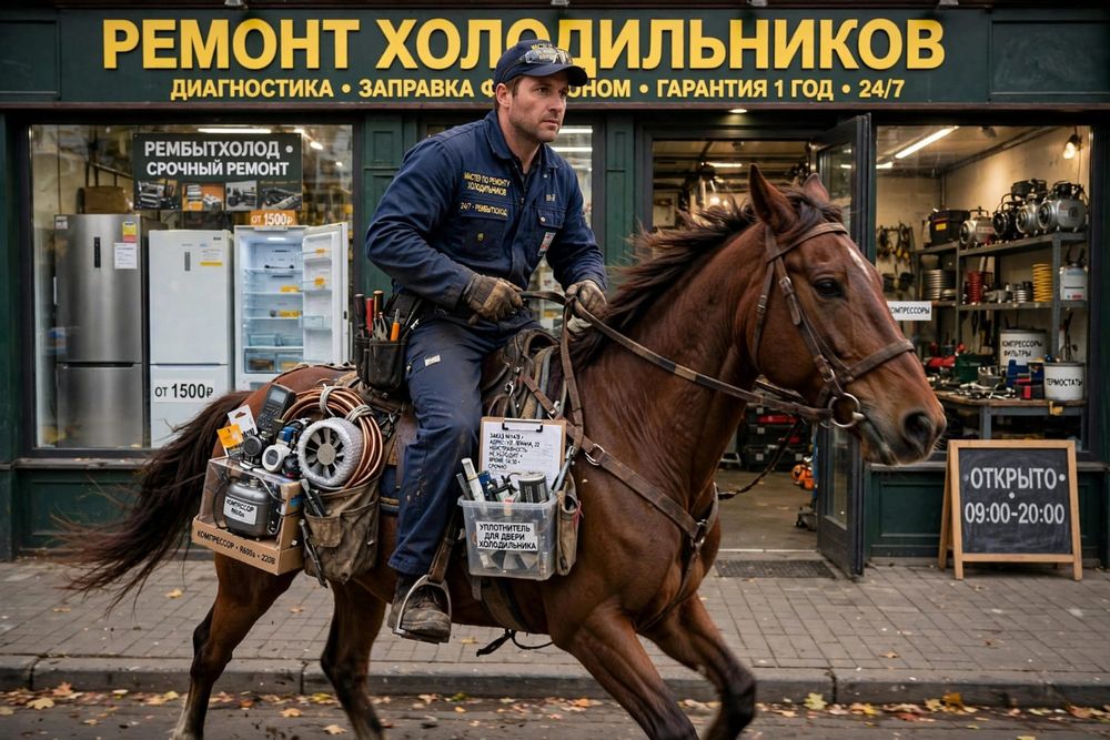 Ремонт холодильников  быстро недорого