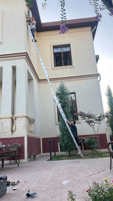 Аренда стремянок (1,7м -4м) и лестниц (3м-10м)