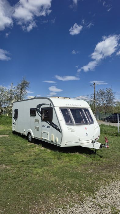 Rulota Sterling Europa 550, 2010, Pat Fix, Cabina Dus, Off Camping, 2 zone