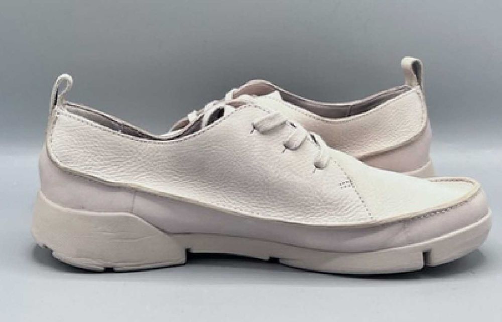 Дамски обувки CLARKS Trigenic Бежови - № 40, естествена мека кожа