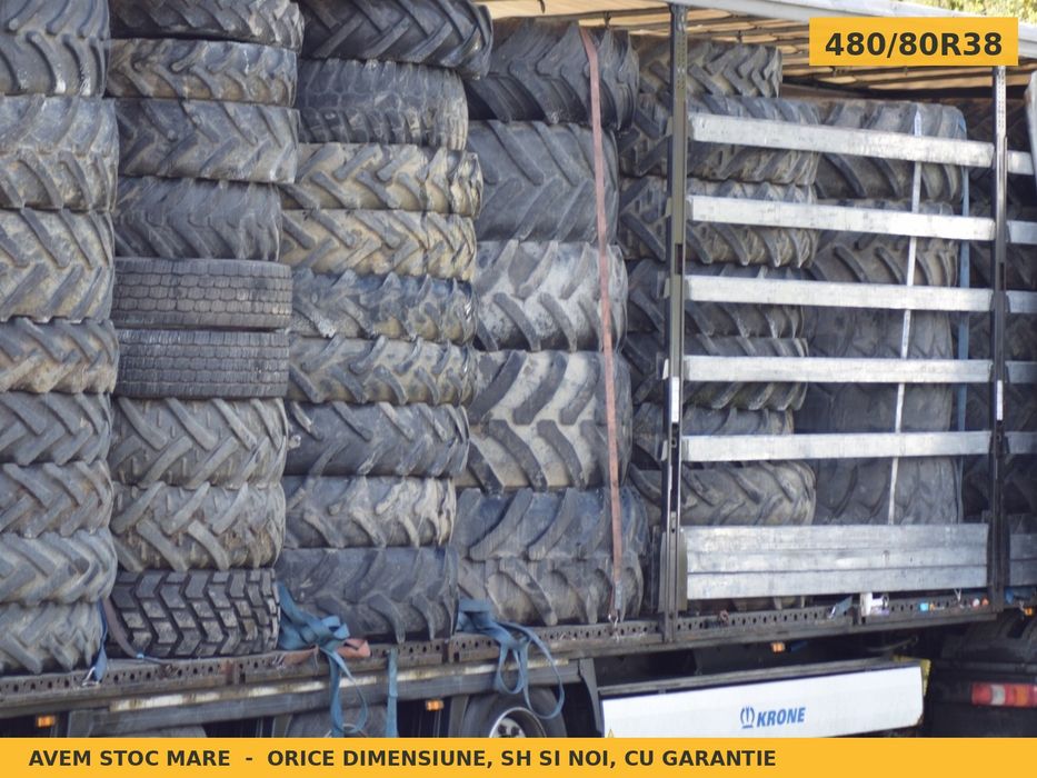 Cauciucuri Anvelope 480/80R38 480/80 R38 480/80-38 18.4R38 4808038 Alliance Tractor Punte Spate Utilaje Agricole SH Second Hand FACTURA TVA Stoc Real