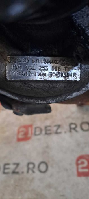 Turbina / Turbo 1.6 TDI cod motor CAY , cod oem: 03L253016T VW Golf 6 , Audi A3