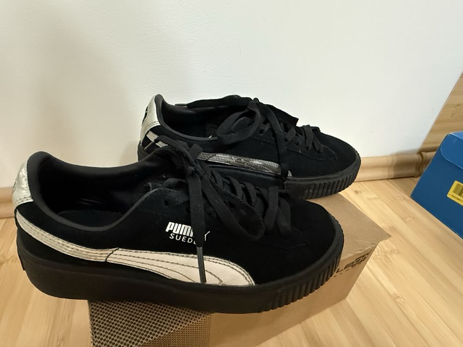 Adidasi Puma negri femei