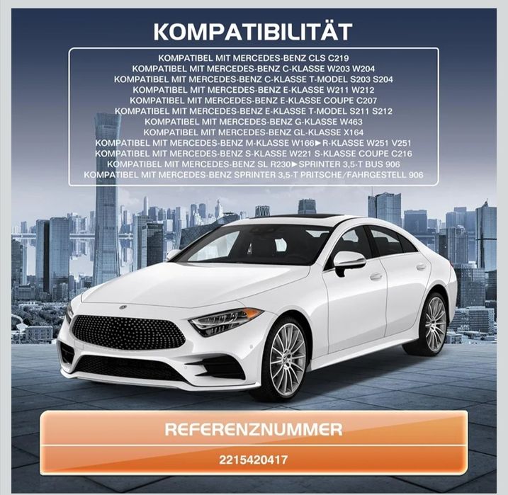 Set 4 senzori parcare Mercedes Benz