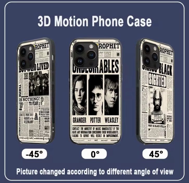 Husa Iphone 13 Harry Potter 3D Nou!