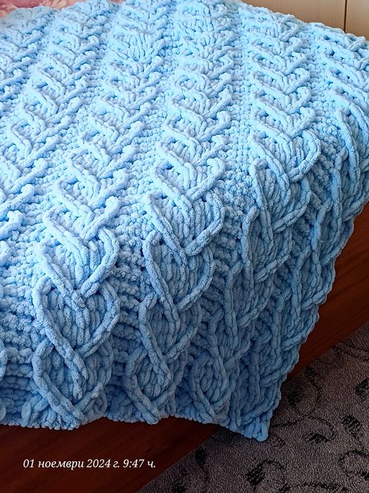 Ръчно плетени одеяла