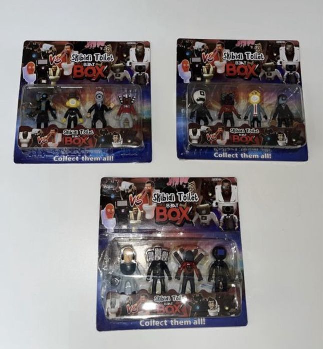 Skibidi Toilet фигури