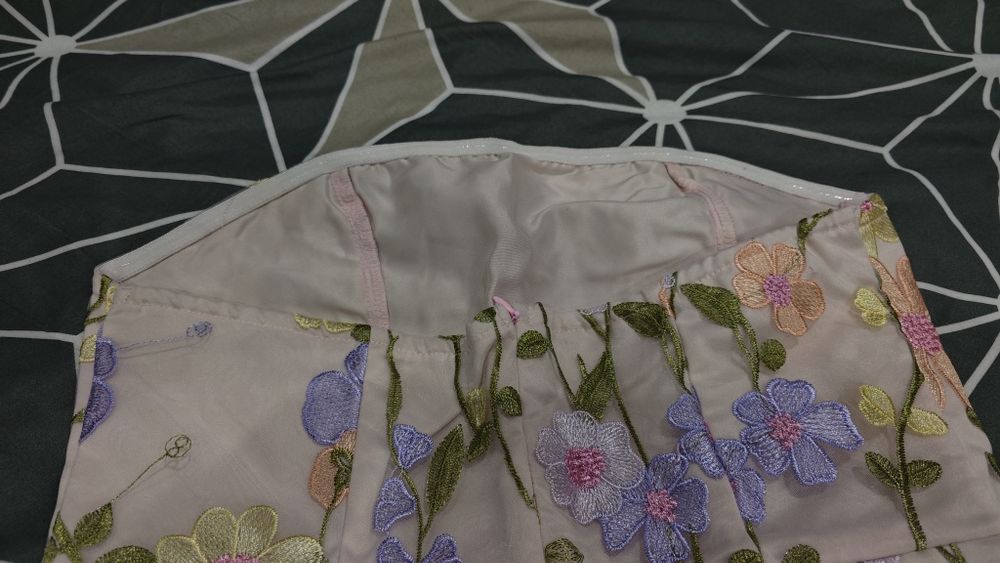 Цветна мини рокля нова