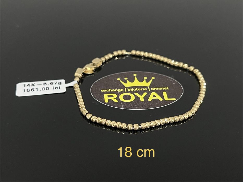 Bijuteria Royal CB : Bratara dama aur 14k 585   3,67 gr