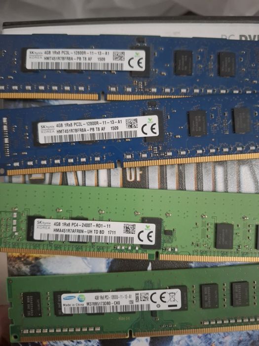 Оперативки 4 гигабайт