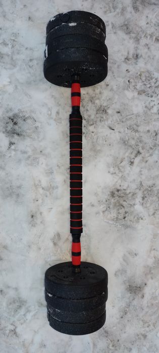 Гантели разборные, штанга, 10 кг