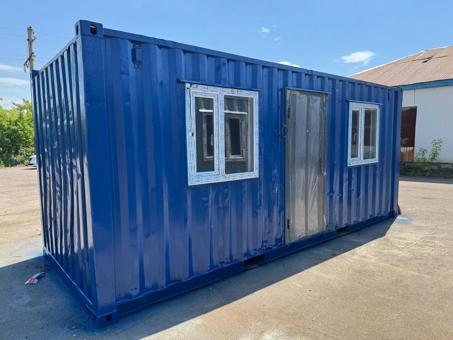 Контейнер утепленный 20/40 футовый офис/бытовка/пост охраны/столовая