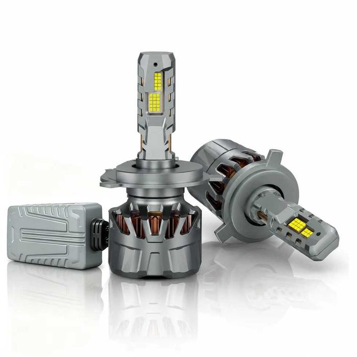 LED крушки H4 100W 6000K 16000lm 12-24V 2 ГОДИНИ ГАРАНЦИЯ