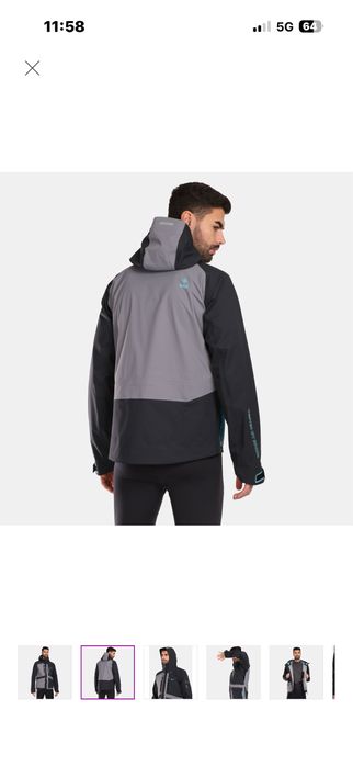 Ски яке (hardshell) KILPI (носено два пъти)