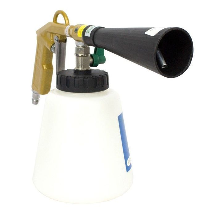Pistol pneumatic tip tornador pentru spalat curatat tapiterie auto