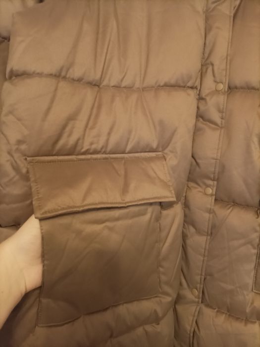 Ново макси зимно, дълго яке с качулка