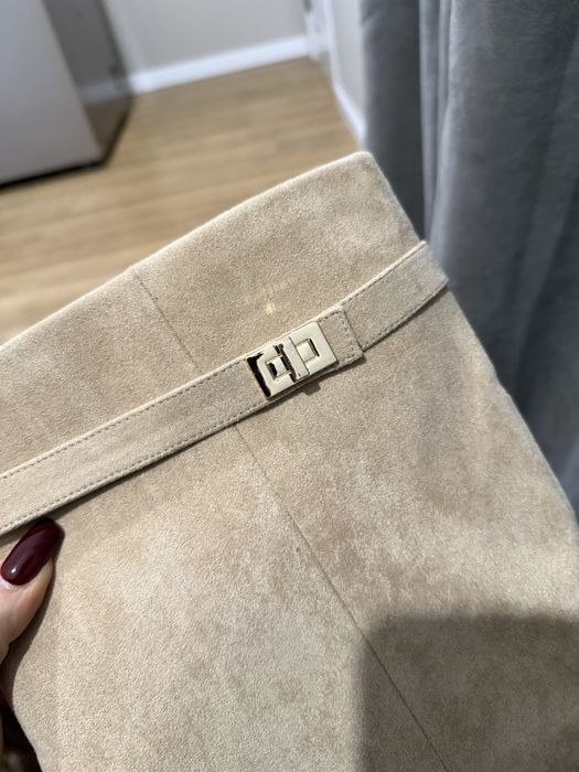 Сапоги бежевые новые