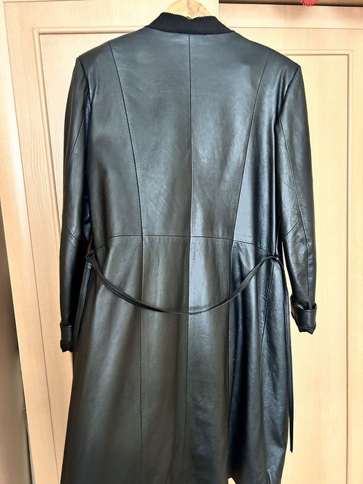 Плащ натур кожа мягкая