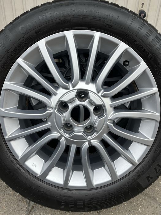 Jante aliaj 5x110mm, anvelope vara 215/55 R17, Fiat 500X, Opel  Zafira Signum Vectra Astra H