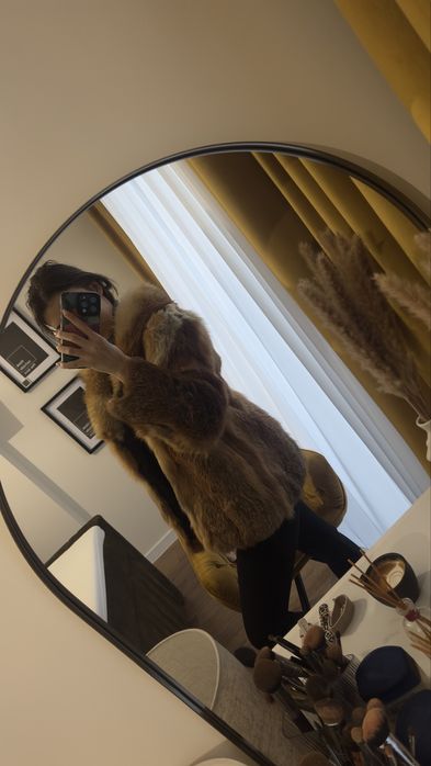 Haina de vulpe naturala