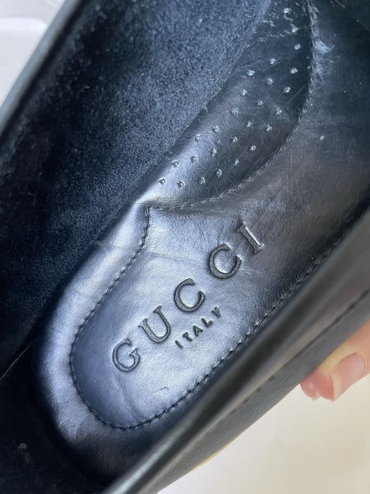 Gucci barbati mocasini/boat shoes piele originali SUA