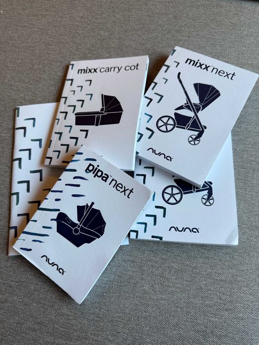 Nuna Mixx Next 3 в 1 детска количка / кошче / седалка за кола + екстри