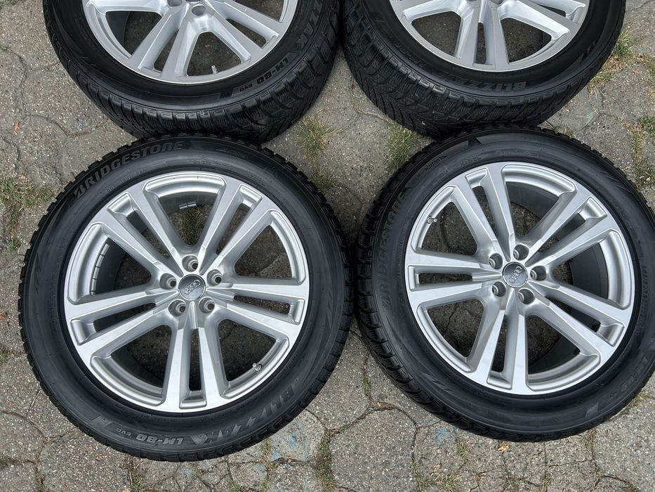Jante aliaj 5x112mm, anvelope iarna 255/50 R20, Audi Q5, Q7, Q8, Mercedes, Seat, Skoda, VW, BMW