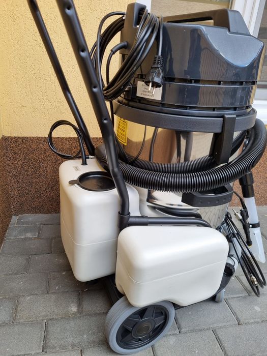 Aspirator injectie extractie tapiterii 2 motoare pompa injectie mare